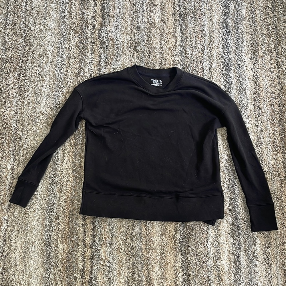 Used Time and True Black Sweater size Small